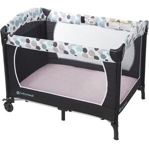 ✨Pink quilted pack n play mattress sheet/cover